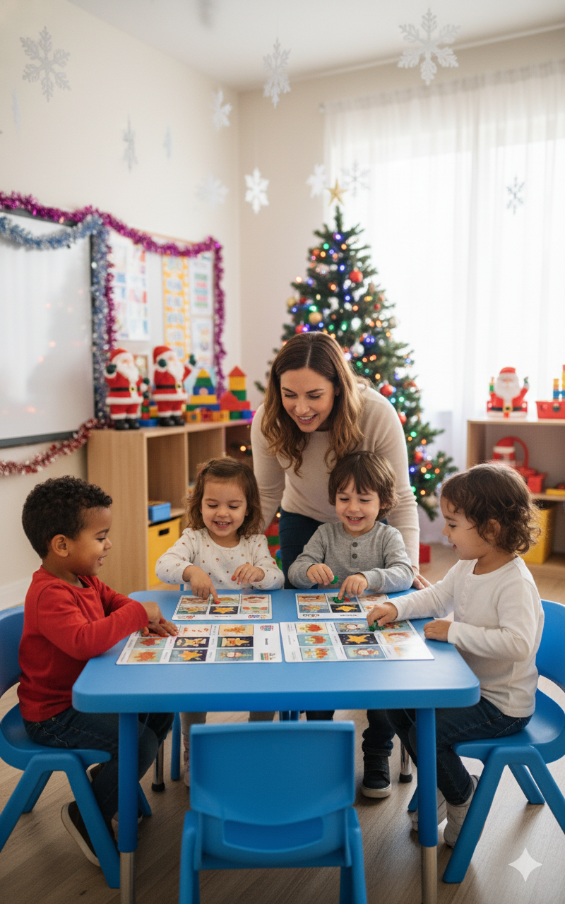 How to play Christmas Bingo