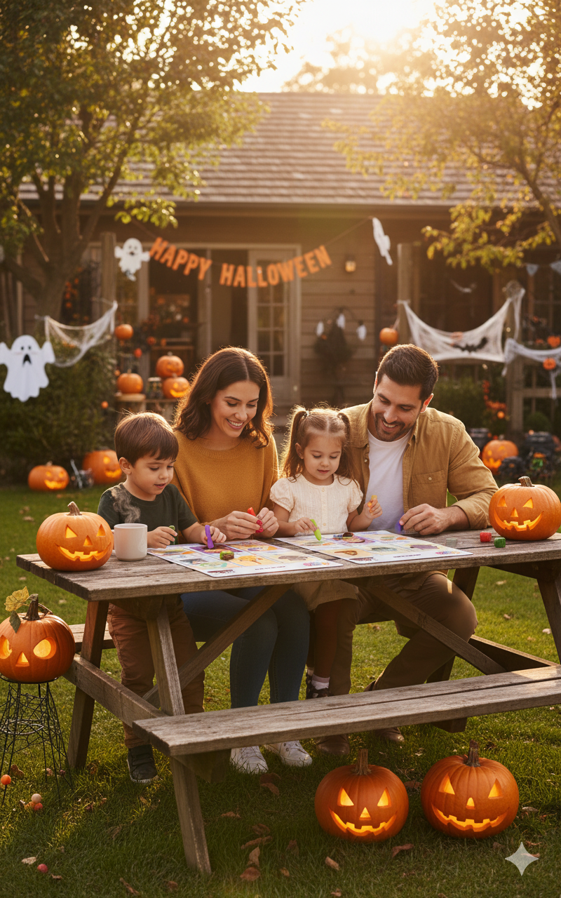 How to play Halloween Bingo